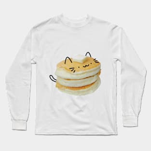 Cat Pancake Long Sleeve T-Shirt